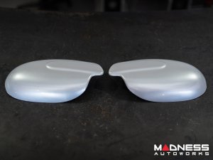smart Roadster Mirror Covers - S-mann - Silver